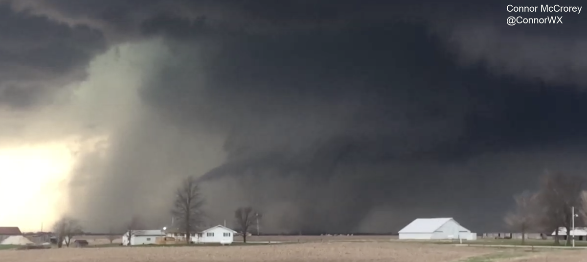 Tornado captured by Connor McCrorey