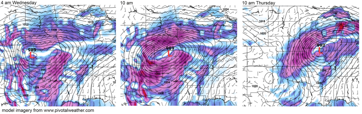 GFS model run