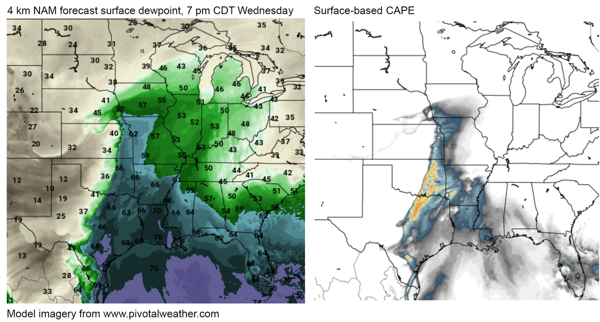 4 km NAM model